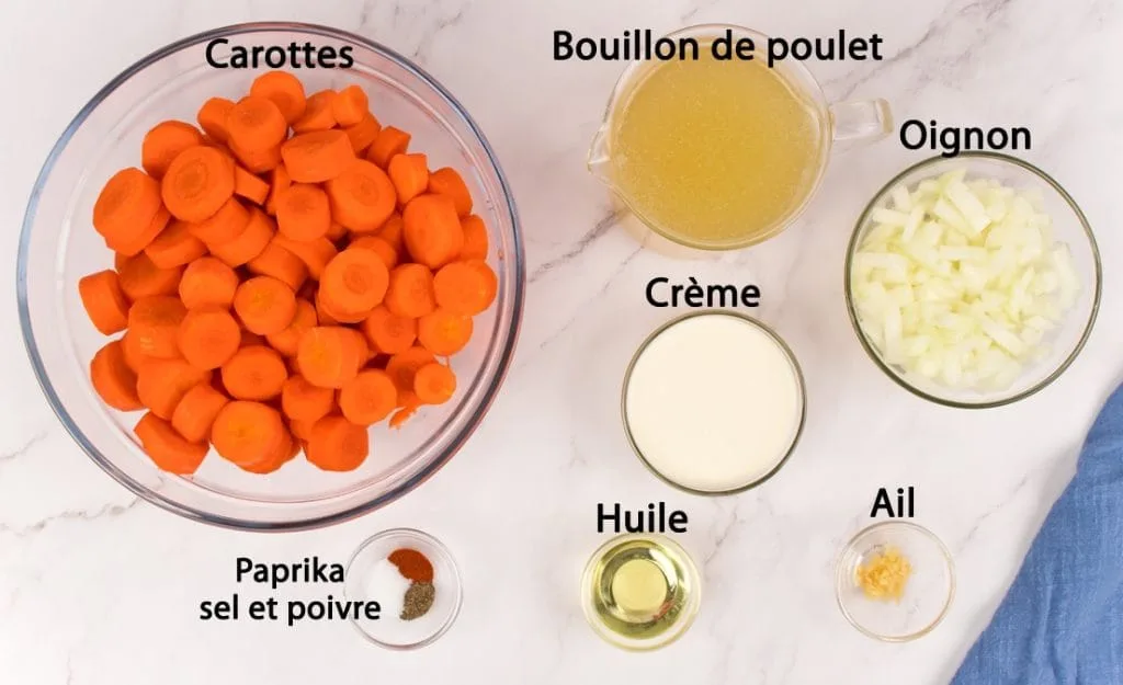 Crème de carottes Instant Pot la recette - Cuisinaweb
