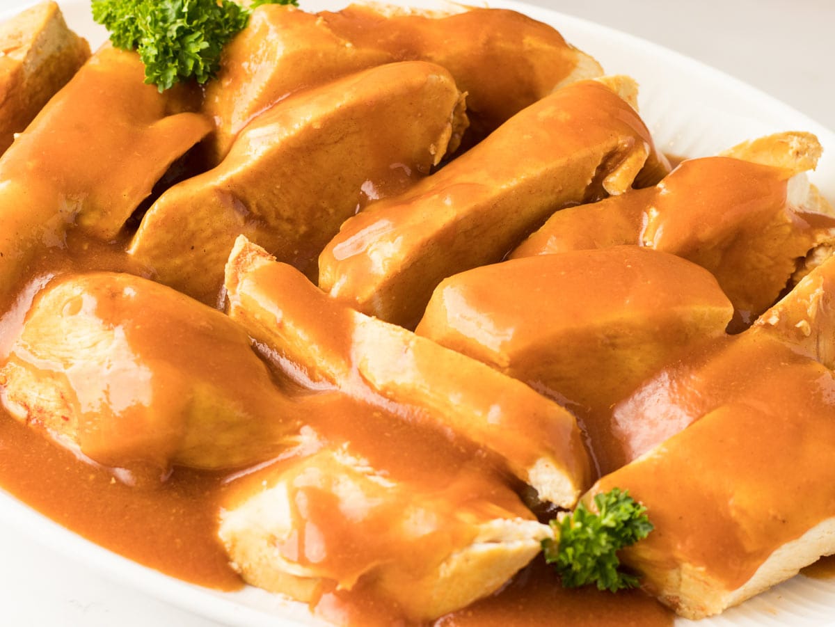 Poulet sauce BBQ à l'Instant Pot fait à l'Instant Pot