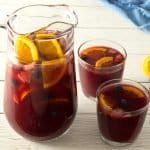 sangria boisson au vin rouge pour l'été