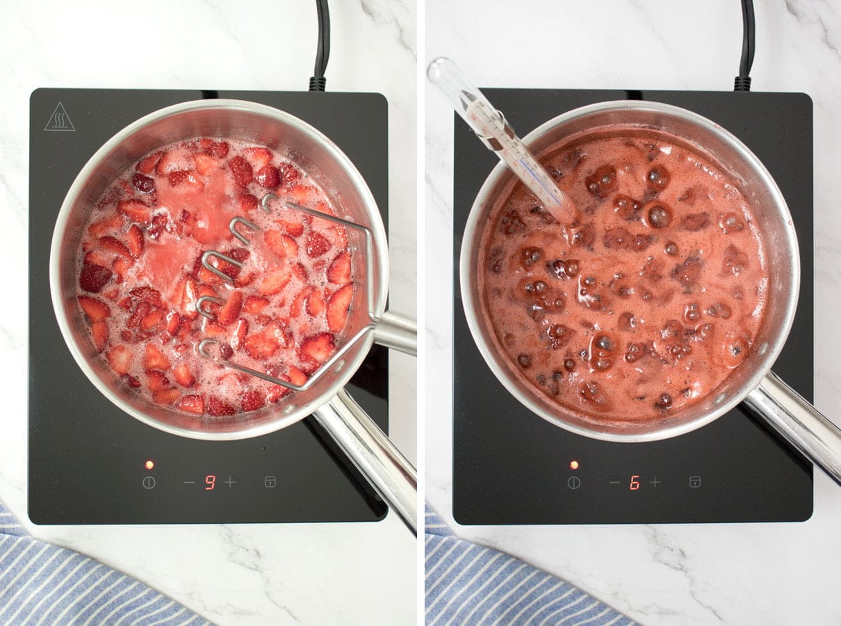 Confiture de fraises maison sans pectine Cuisinaweb