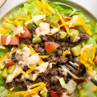 La fameuse salade de Big Mac santé et facile à faire